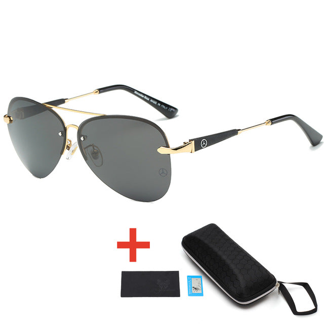 Polarized Men Classic   Eyewear Pilot Sunglasses