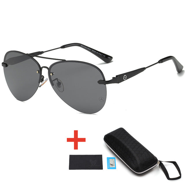 Polarized Men Classic   Eyewear Pilot Sunglasses