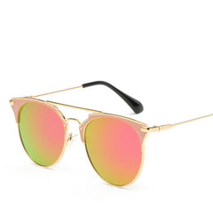 Luxury Vintage Round Sunglasses Women