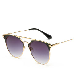 Luxury Vintage Round Sunglasses Women