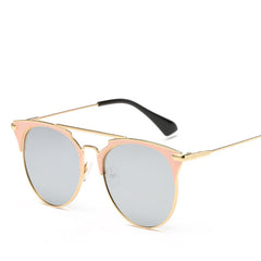 Luxury Vintage Round Sunglasses Women