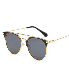 Luxury Vintage Round Sunglasses Women