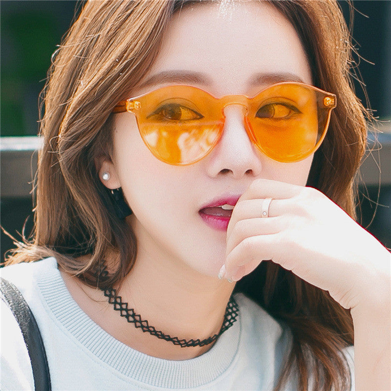 Vintage Round Mirror Sunglasses Women