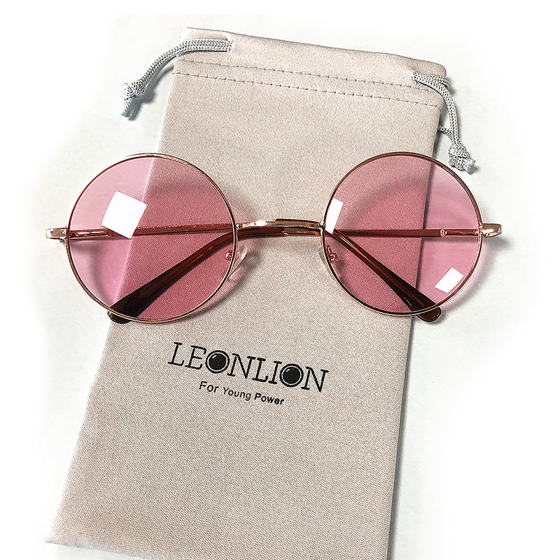 Candy Color Round Sunglasses Women