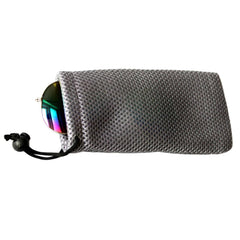 Glasses Case Soft Waterproof Plaid Cloth Sunglasses Bag