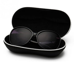 Fiber colorful cover sunglasses case for women glasses box