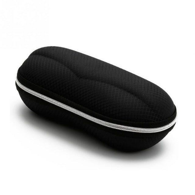 Fiber colorful cover sunglasses case for women glasses box