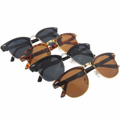 Half Metal Sunglasses Men Women Eyeglasses