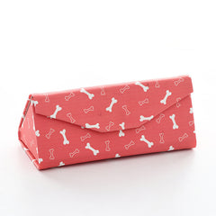 Sunglasses Case Protable Light Triangular Fold Glasses