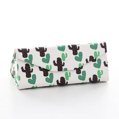 Sunglasses Case Protable Light Triangular Fold Glasses
