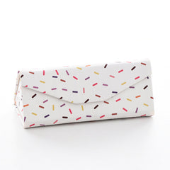 Sunglasses Case Protable Light Triangular Fold Glasses