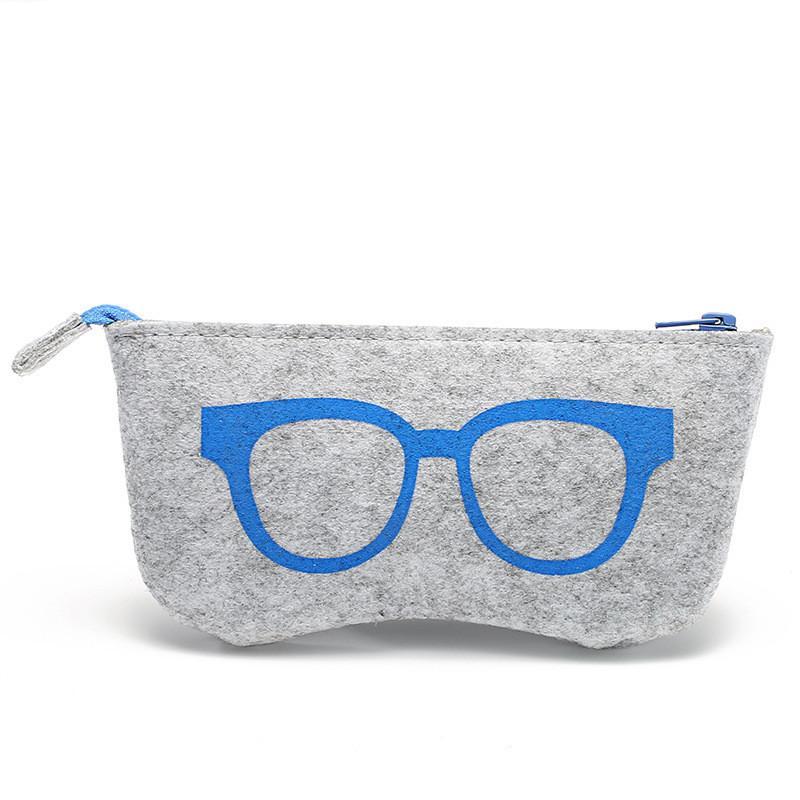 Colorful Sunglasses Case For Women Men Glasses Box Felt