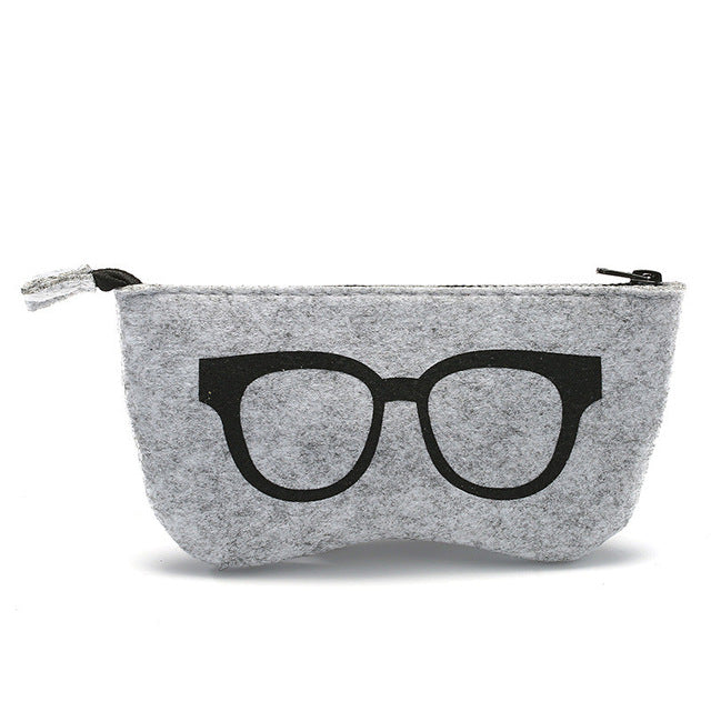 Colorful Sunglasses Case For Women Men Glasses Box Felt
