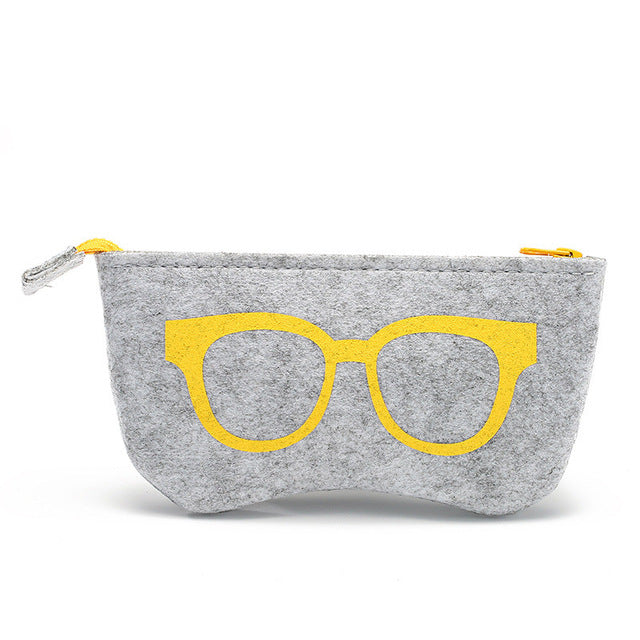 Colorful Sunglasses Case For Women Men Glasses Box Felt