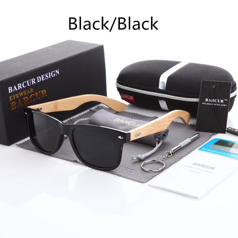 Bamboo Polarized Sunglasses Men Polarized