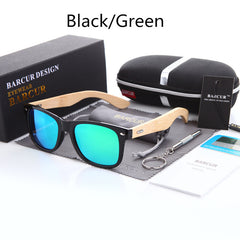 Bamboo Polarized Sunglasses Men Polarized