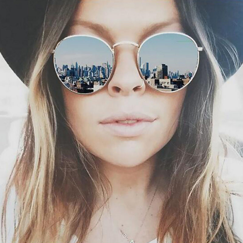 Retro Round Sunglasses Women