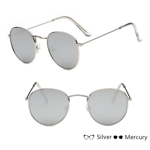 Retro Round Sunglasses Women