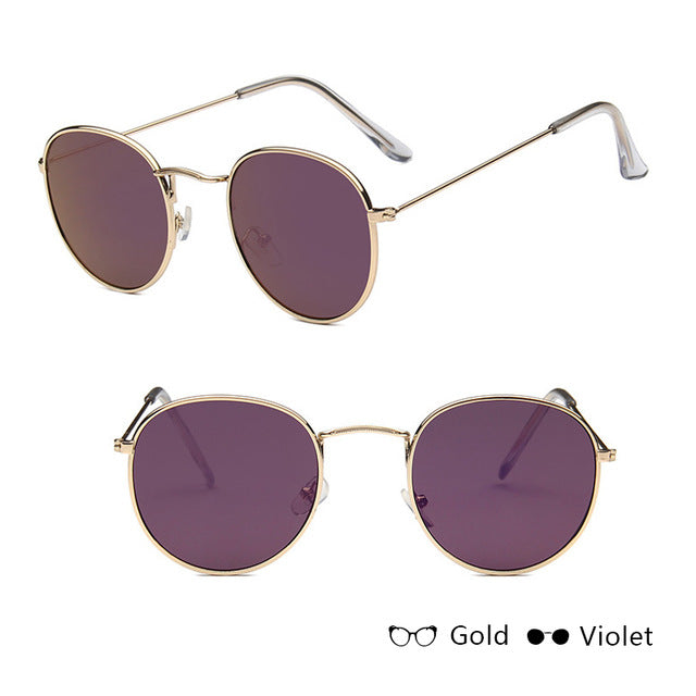 Retro Round Sunglasses Women