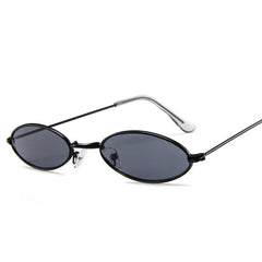 Designer Vintage Oval Sunglasses Women