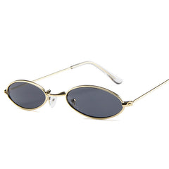 Designer Vintage Oval Sunglasses Women