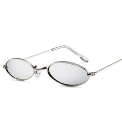 Designer Vintage Oval Sunglasses Women