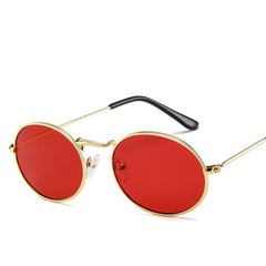 Women Sunglasses Glasses Lady Luxury Retro Metal Sun Glasses