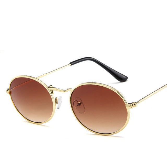 Women Sunglasses Glasses Lady Luxury Retro Metal Sun Glasses