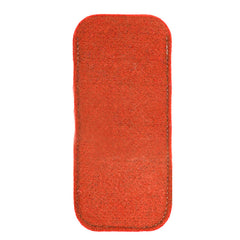 Useful Soft Felt Sunglasses Case Square Solid Color Easy Carry