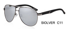 Busines Mirror UV Protection Rose Retro Sunglasses Men Polarized