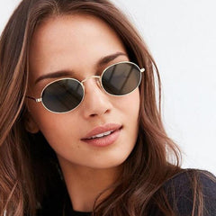 Women Sunglasses Glasses Lady Luxury Retro Metal Sun Glasses