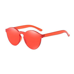 Oval Sunglasses Women's Fashion Cat Eyes Shades