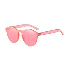 Oval Sunglasses Women's Fashion Cat Eyes Shades