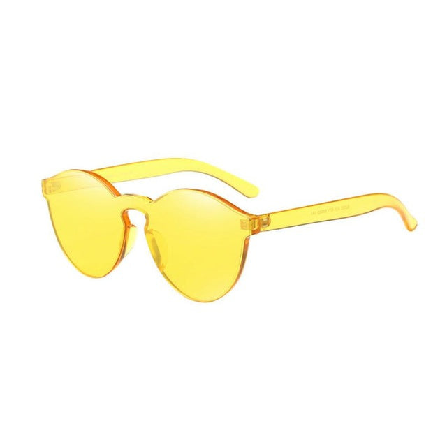 Oval Sunglasses Women's Fashion Cat Eyes Shades