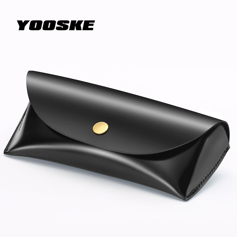 Sunglasses Cases Men Women Durable PU Leather Storage Box Fashion