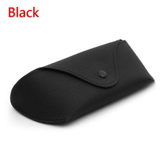 1PC Portable Durable PU Leather Professional Glasses Case Vintage