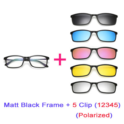 Ralferty Ultra-light Polarized Clip On Sunglasses