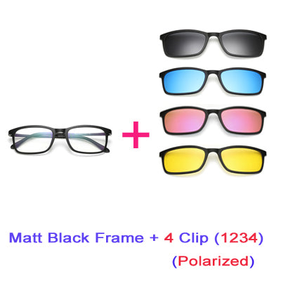 Ralferty Ultra-light Polarized Clip On Sunglasses