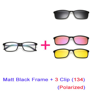 Ralferty Ultra-light Polarized Clip On Sunglasses