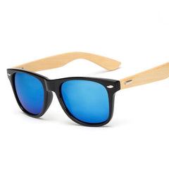 Ralferty Retro Wood Sunglasses Men Bamboo Sunglass