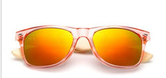 Ralferty Retro Wood Sunglasses Men Bamboo Sunglass