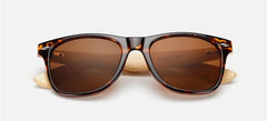 Ralferty Retro Wood Sunglasses Men Bamboo Sunglass