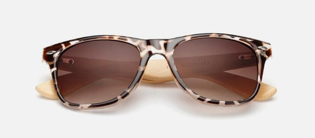 Ralferty Retro Wood Sunglasses Men Bamboo Sunglass