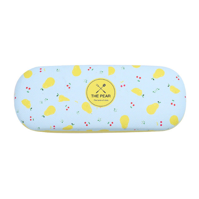 Cartoon  design Sunglasses Hard leather glasses Case cute Protector Sunglasses