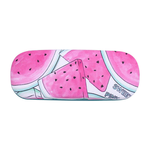 Cartoon  design Sunglasses Hard leather glasses Case cute Protector Sunglasses