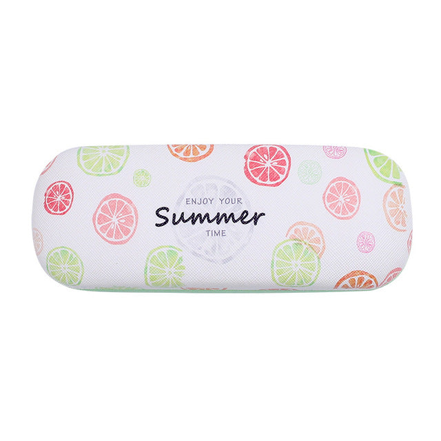 Sunglasses Hard leather glasses Case cute Protector Sunglasses