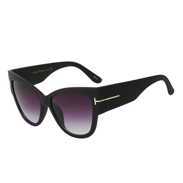 Gradient Points Sun Glasses Tom High Fashion Designer