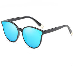 Women Colour Luxury Flat Top Cat Eye Sunglasses