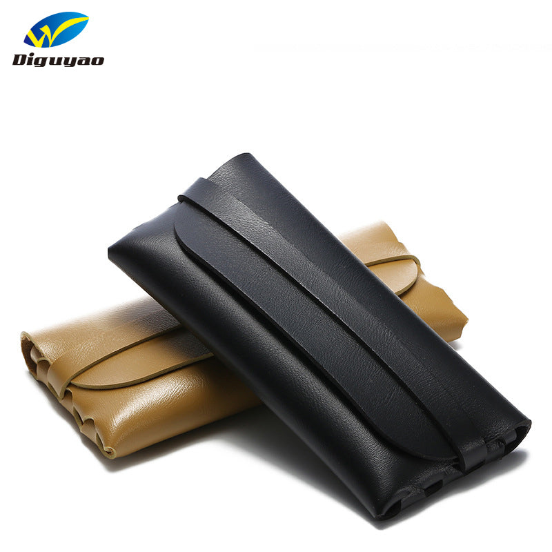 Soft PU Leather Sunglasses Case Women Big Size Eyeglasses Box