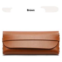 Leather Sunglasses Case Women Big Size Eyeglasses Box
